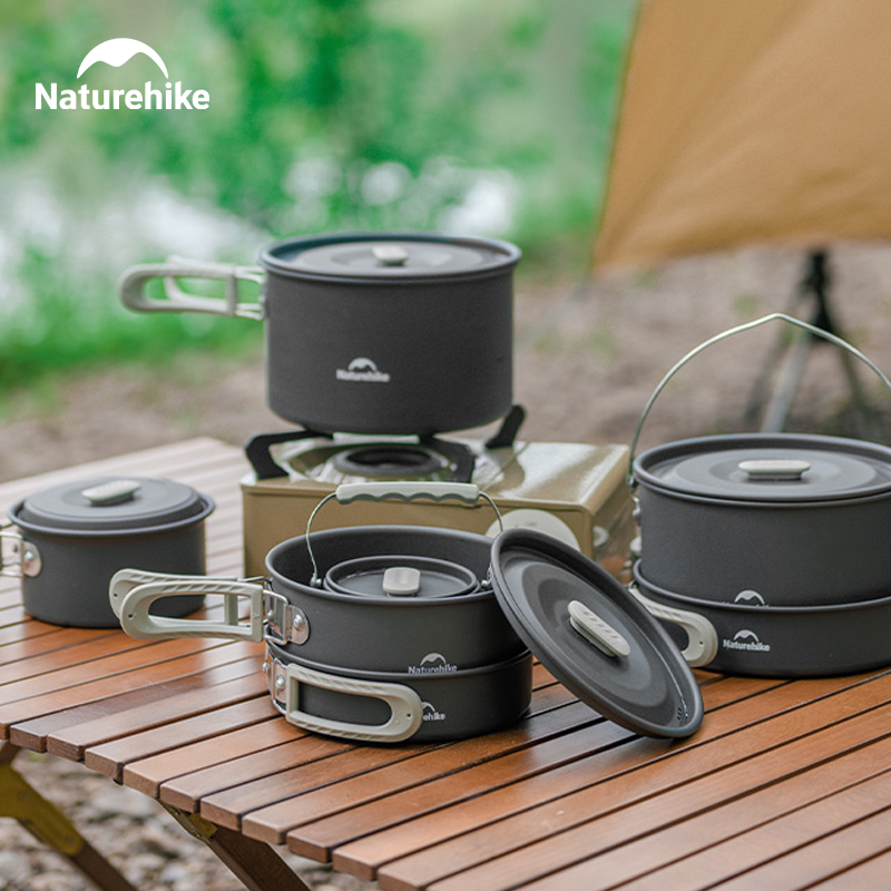 Quechua Camping Cooking Set - 네이처하이크 캠핑 조리기구 키트 야외 요리