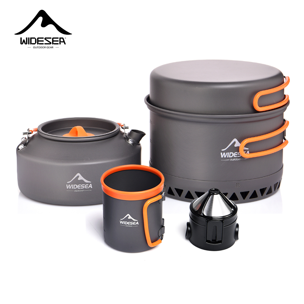 Camping Cooking Kit - 캠핑 식기 야외 조리기구 세트 냄비