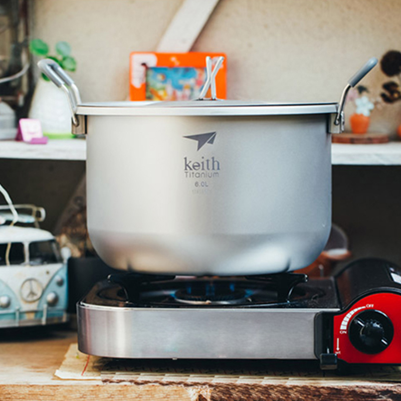 Camping Cooking Kit - Keith 캠핑 요리 세트, 티타늄 조리기구