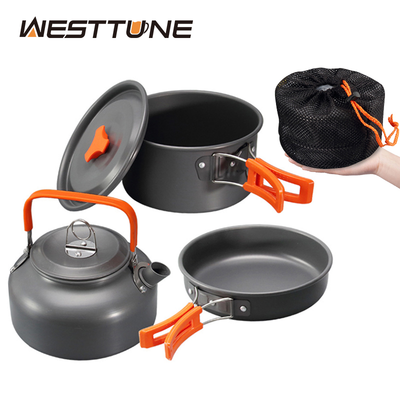 Camping Cooking Can - WESTTUNE 캠핑 조리기구 키트 알루미늄 야외