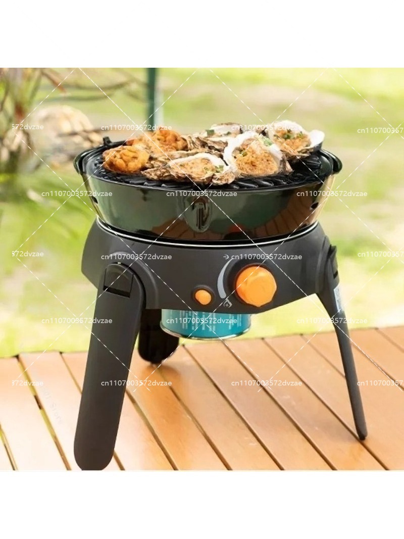 Camping Cooking Gas Stove - 야외 다기능 가스 스토브 캠핑 바베큐
