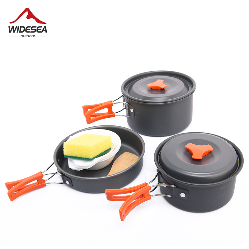 Quechua Camping Cooking Set - Widesea 캠핑 야외 조리기구 세트 식기