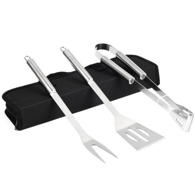 Quechua Camping Cooking Set - 바베큐 도구 세트 바베큐기구 액세서리 스테인레스