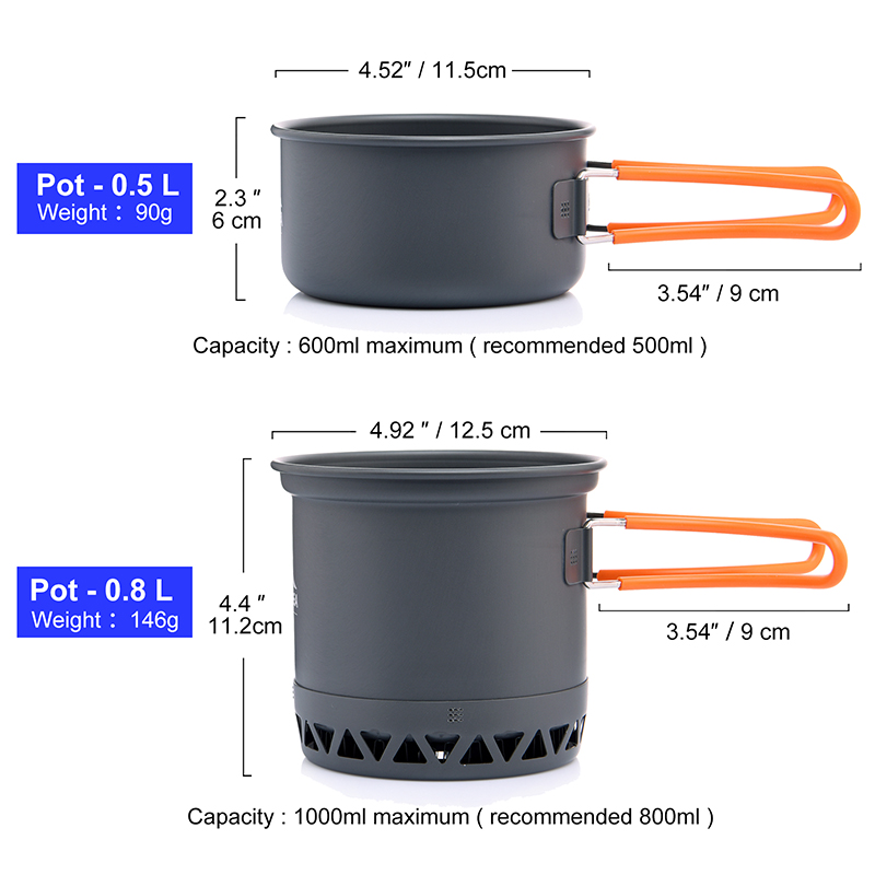 Widesea 캠핑 초경량 조리기구 냄비 세트, 가스  - Camping Cooking Kit Box 리뷰 및 가격