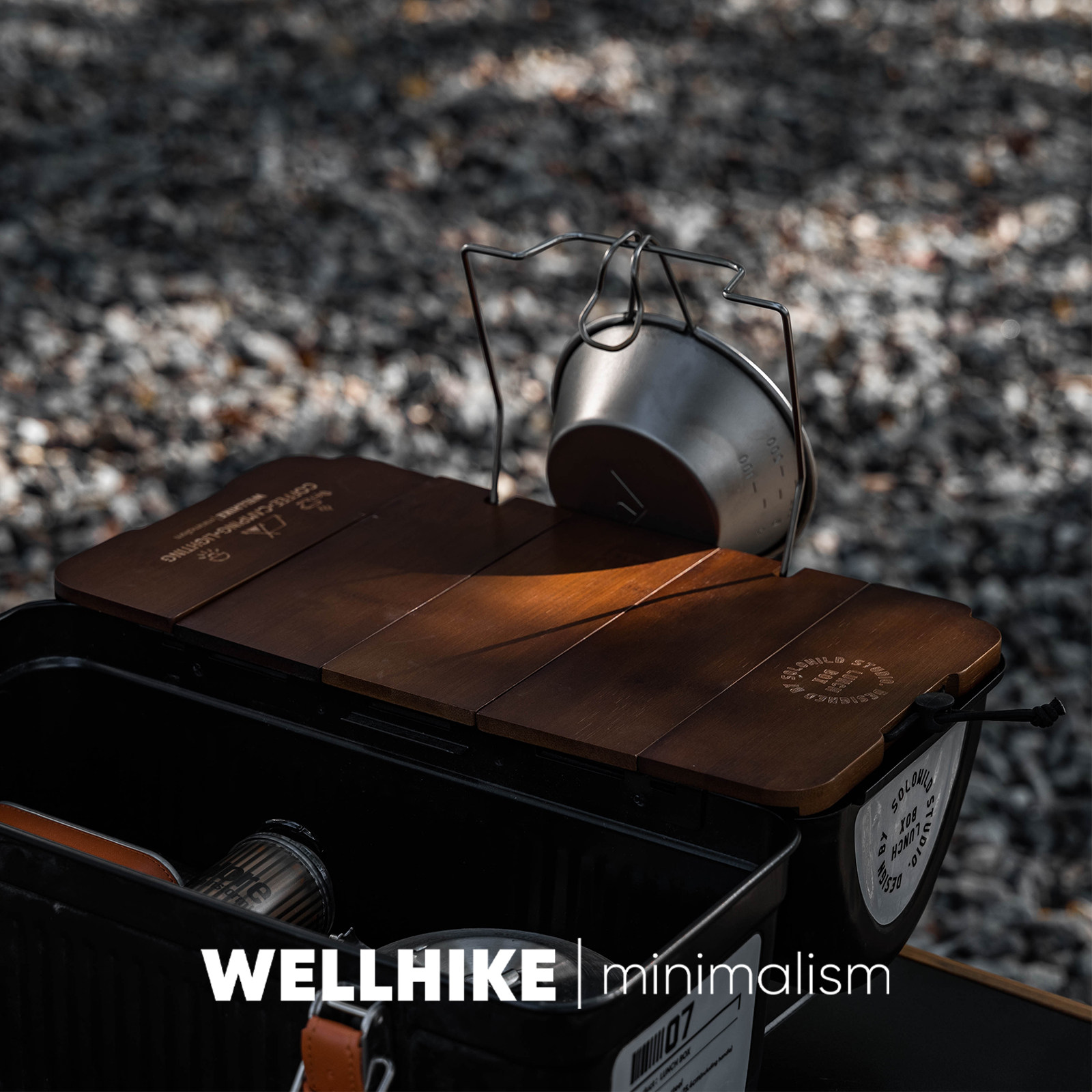 WELLHIKE 도시락 상자 5단 접이식 나무판 질감  - Camp Cutting Board 리뷰 및 가격