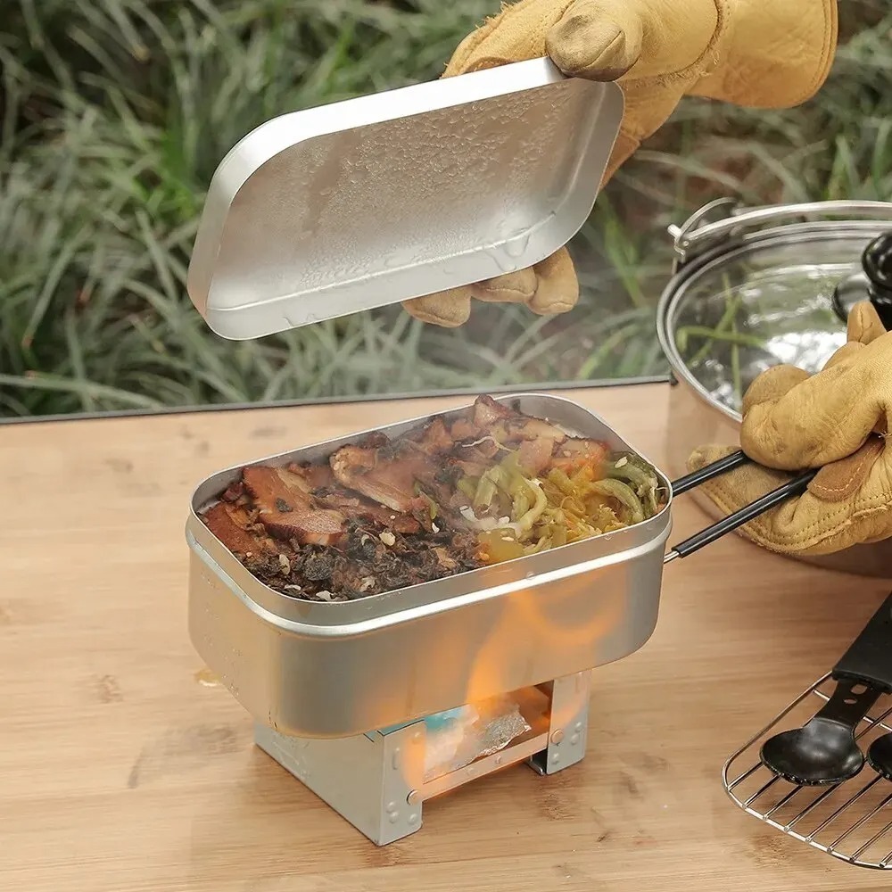 초경량 식기 캠핑 조리기구 도시락 요리 냄비 피크닉 액 - Camping Outdoor Cooking Set 리뷰 및 가격