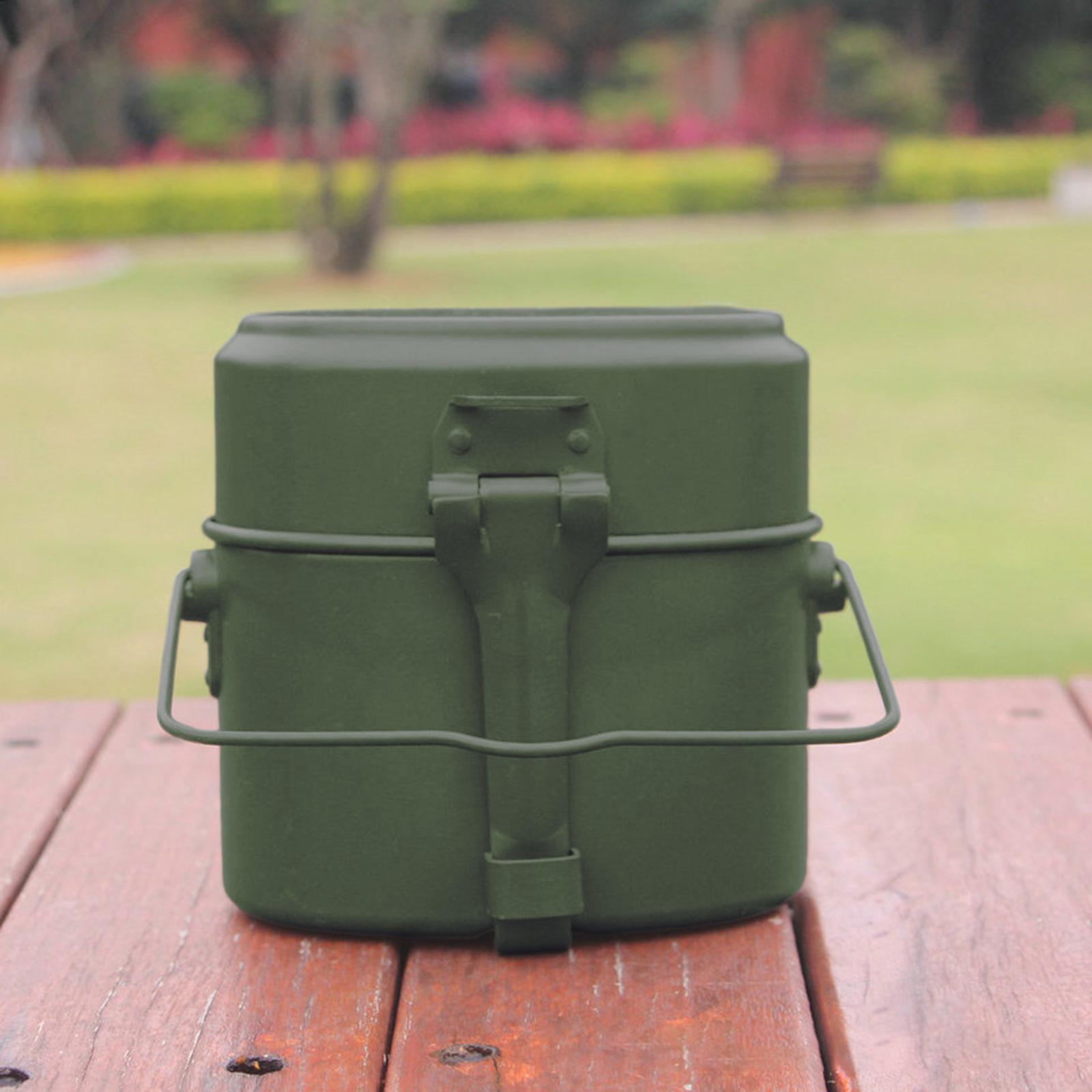 3개/세트 도시락 알루미늄 냄비 및 프라이팬 세트 캠핑 - Camping Cooking Kit Box 리뷰 및 가격