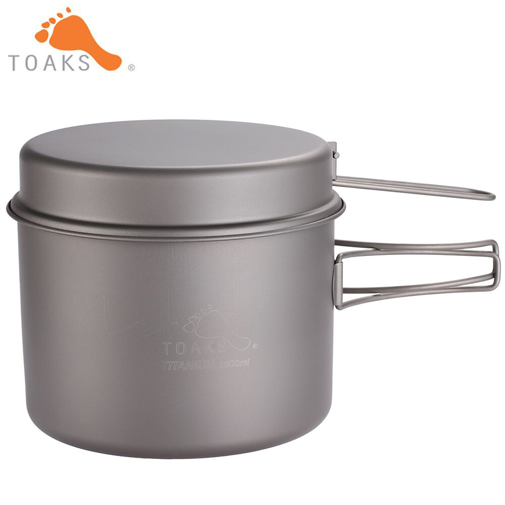 TOAKS 초경량 티타늄 냄비 프라이팬 조리기구 세트, - Camping Cooking Kitchen Set 리뷰 및 가격