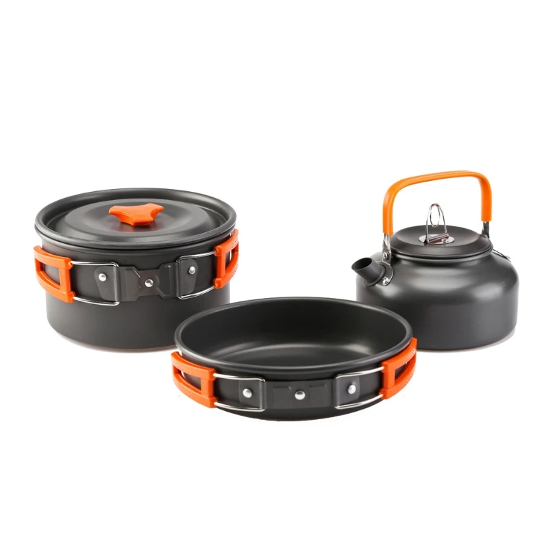 야외 냄비 팬 주전자 캠핑 조리기구 키트 하이킹 피크닉 - Camping Cooking Kit 리뷰 및 가격
