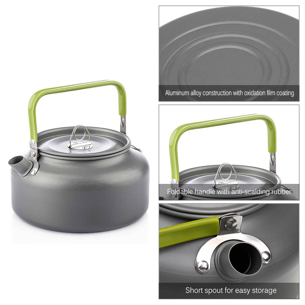 휴대용 야외 물 주전자 물 주전자 주전자 커피 주전자  - Camping Cooking Can 리뷰 및 가격