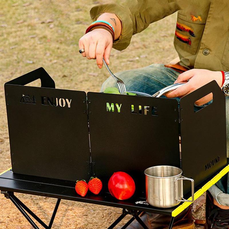 4 중 가스 스토브 바람막이, 야외 피크닉 요리 버너, - Camping Cooking Windscreen 리뷰 및 가격