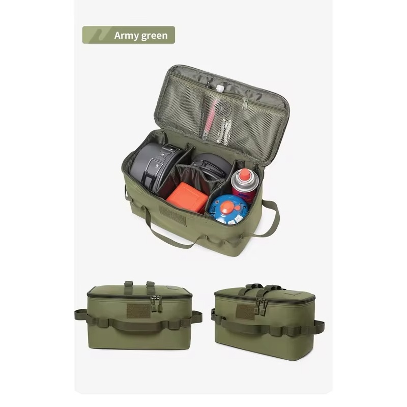 내구성 있는 캠핑 수납 가방(그라운드 페그 포함), 야 - Camping Outdoor Cooking Set 리뷰 및 가격