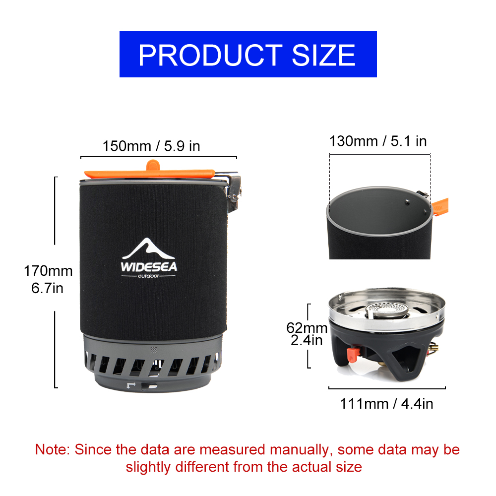 와이드시 캠핑 조리 시스템 (열교환기 포함) 야외 가스 - Camping Cooking Gas Stove 리뷰 및 가격