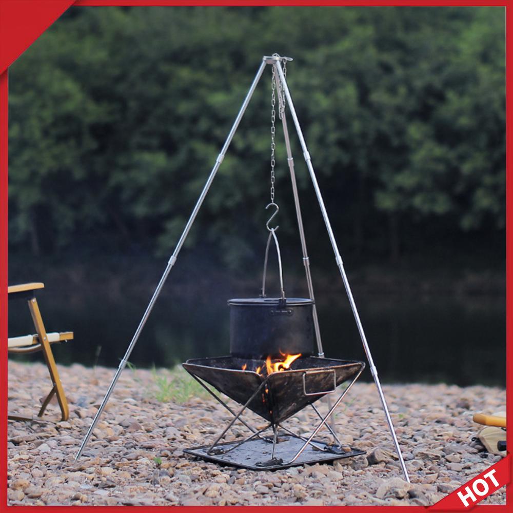 야외 요리 삼각대 휴대용 분리형 스탠드 알루미늄 합금  - Camping Cooking Pot Tripod 리뷰 및 가격
