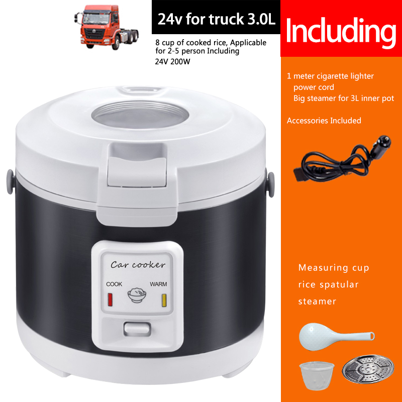 24V 밥솥 트럭용 수프찜기 가열 도시락 보온 용기 3 - Camping Cooking Meals 리뷰 및 가격
