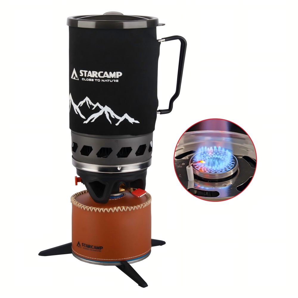 STARCAMP 1400ml 야외 Fastboil 제트 - Cooking On Camping Stove 리뷰 및 가격