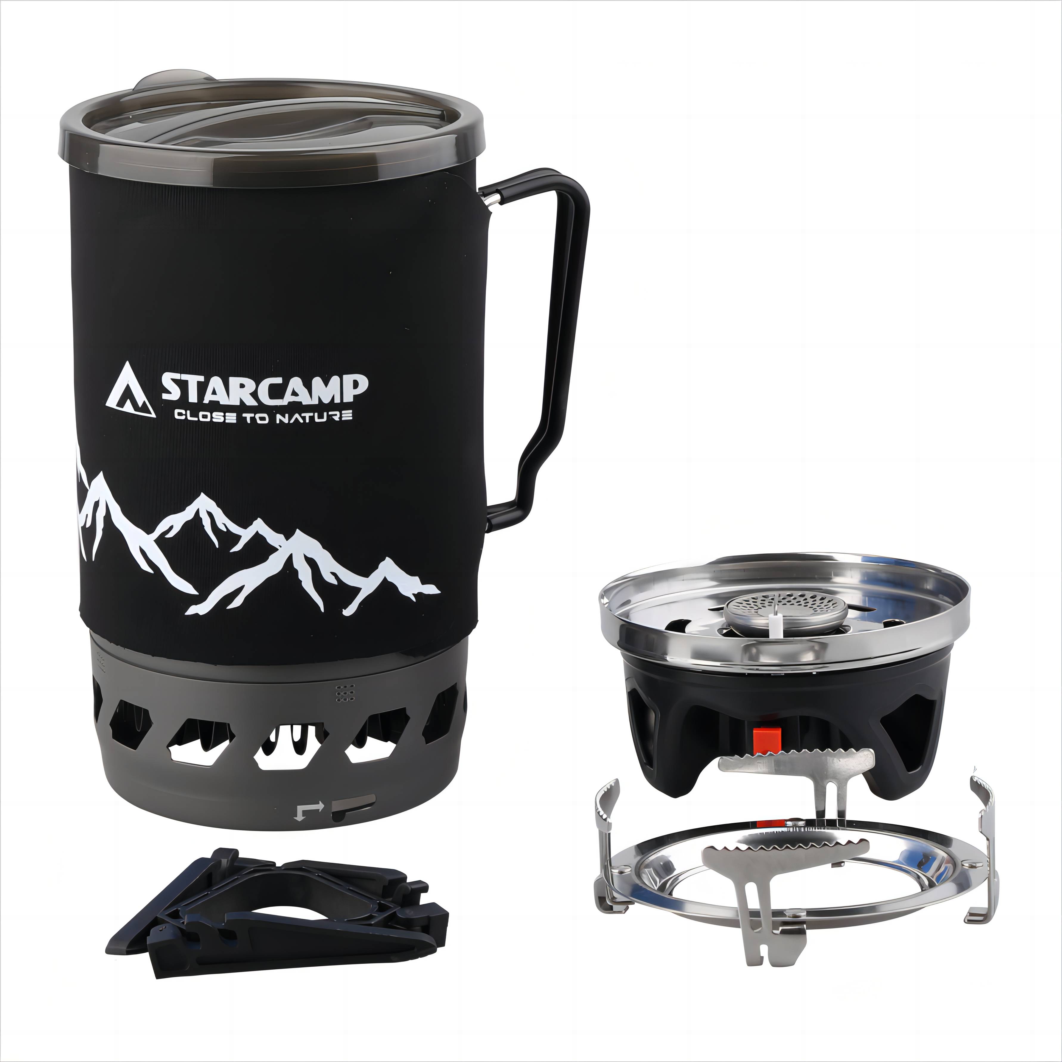 STARCAMP 1400ml 야외 Fastboil 제트 - Cooking On Camping Stove 리뷰 및 가격