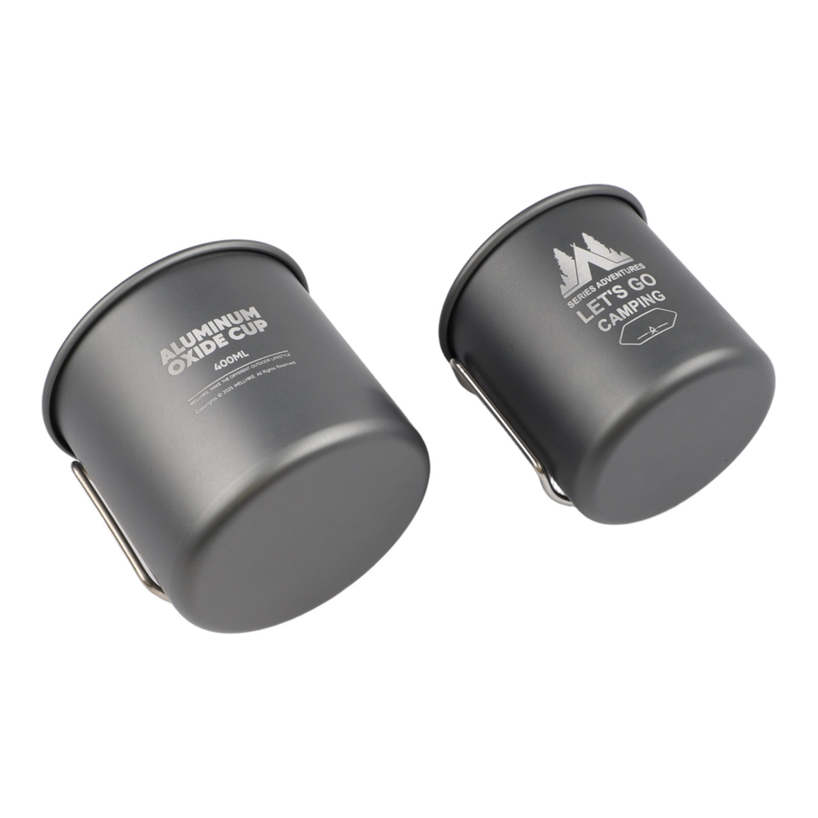 알루미늄 합금 캠핑 머그컵 세트 300ml 및 400m - Nesting Camping Cooking Set 리뷰 및 가격