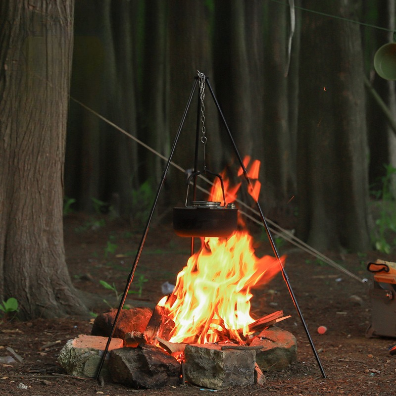 휴대용 야외 조리 삼각대 알루미늄 합금 조리용 냄비 프 - Camping Cooking Pot Tripod 리뷰 및 가격