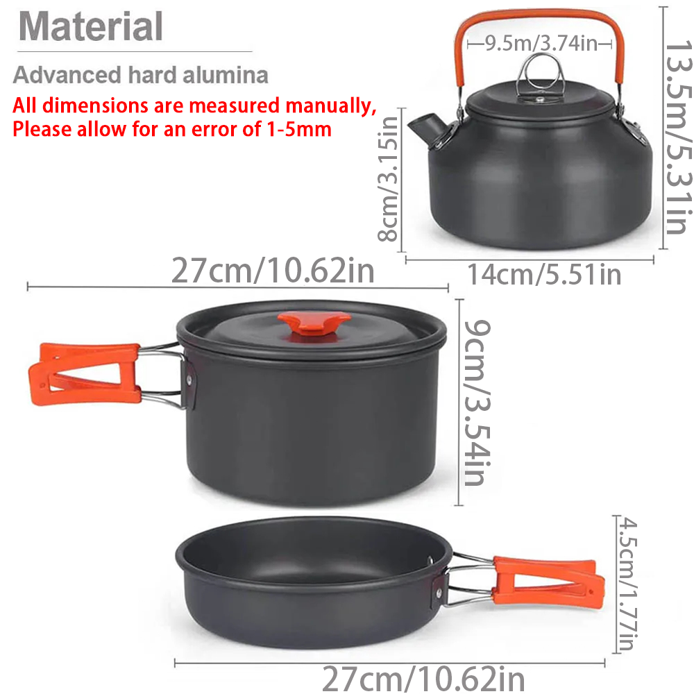 1pcs/1set 캠핑 조리기구 키트 야외 요리 세트  - Camping Cooking Kit 리뷰 및 가격
