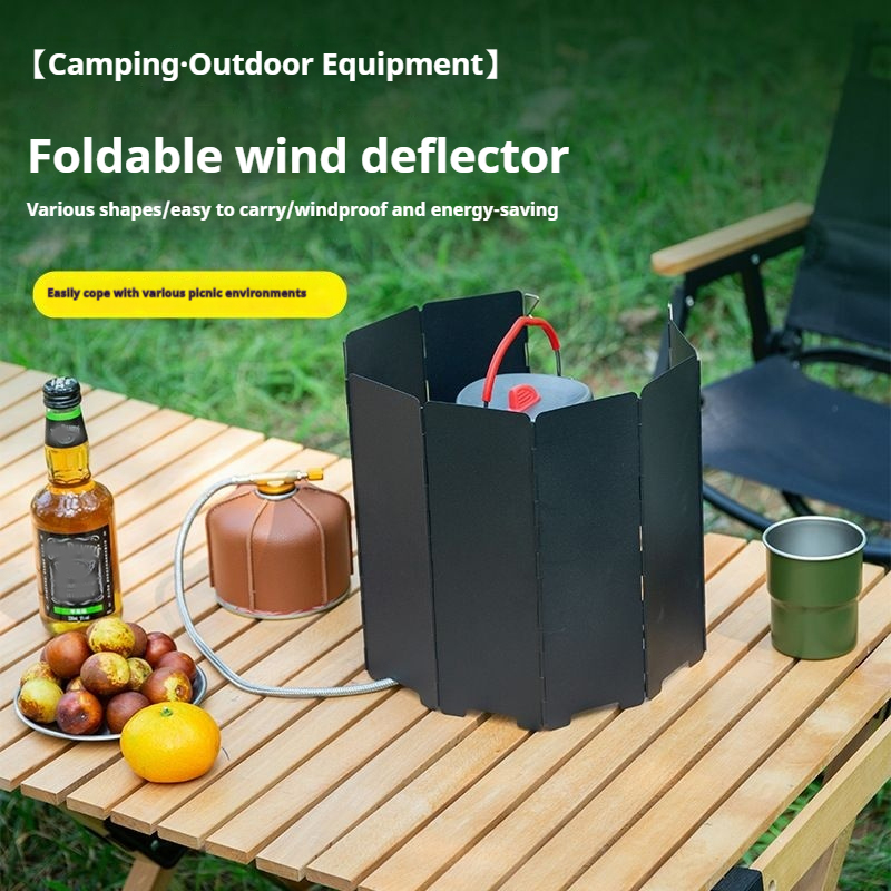 10 플레이트 가스 스토브 바람막이 야외 캠핑 피크닉  - Camping Cooking Windscreen 리뷰 및 가격