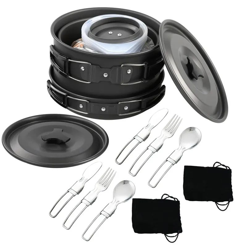 휴대용 캠핑 조리기구 세트 네스팅 디자인 4~5인용 야 - Nesting Camping Cooking Set 리뷰 및 가격