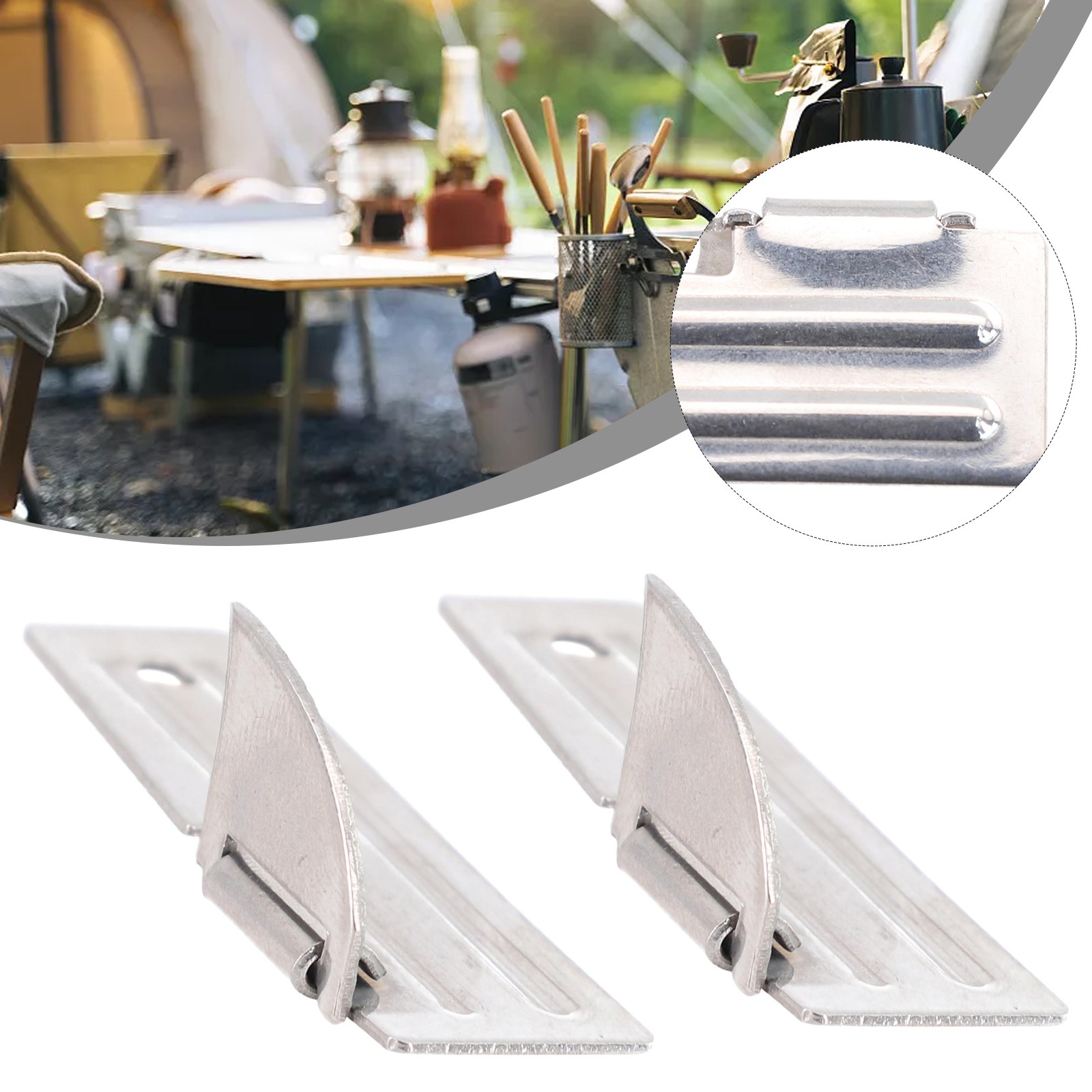 2pcs 스테인레스 스틸 미니 접이식 캔따개 병따개 휴 - Camping Cooking Can 리뷰 및 가격