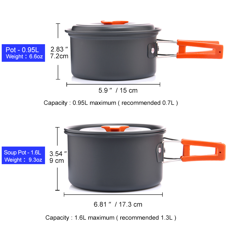 Widesea 캠핑 야외 조리기구 세트 식기 요리 칼  - Quechua Camping Cooking Set 리뷰 및 가격