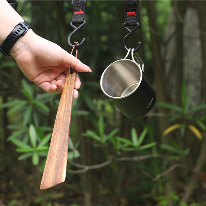 나무 주걱 휴대용 뒤집개 아카시아 나무 플리퍼 계란 스 - Camping Cooking Windscreen 리뷰 및 가격