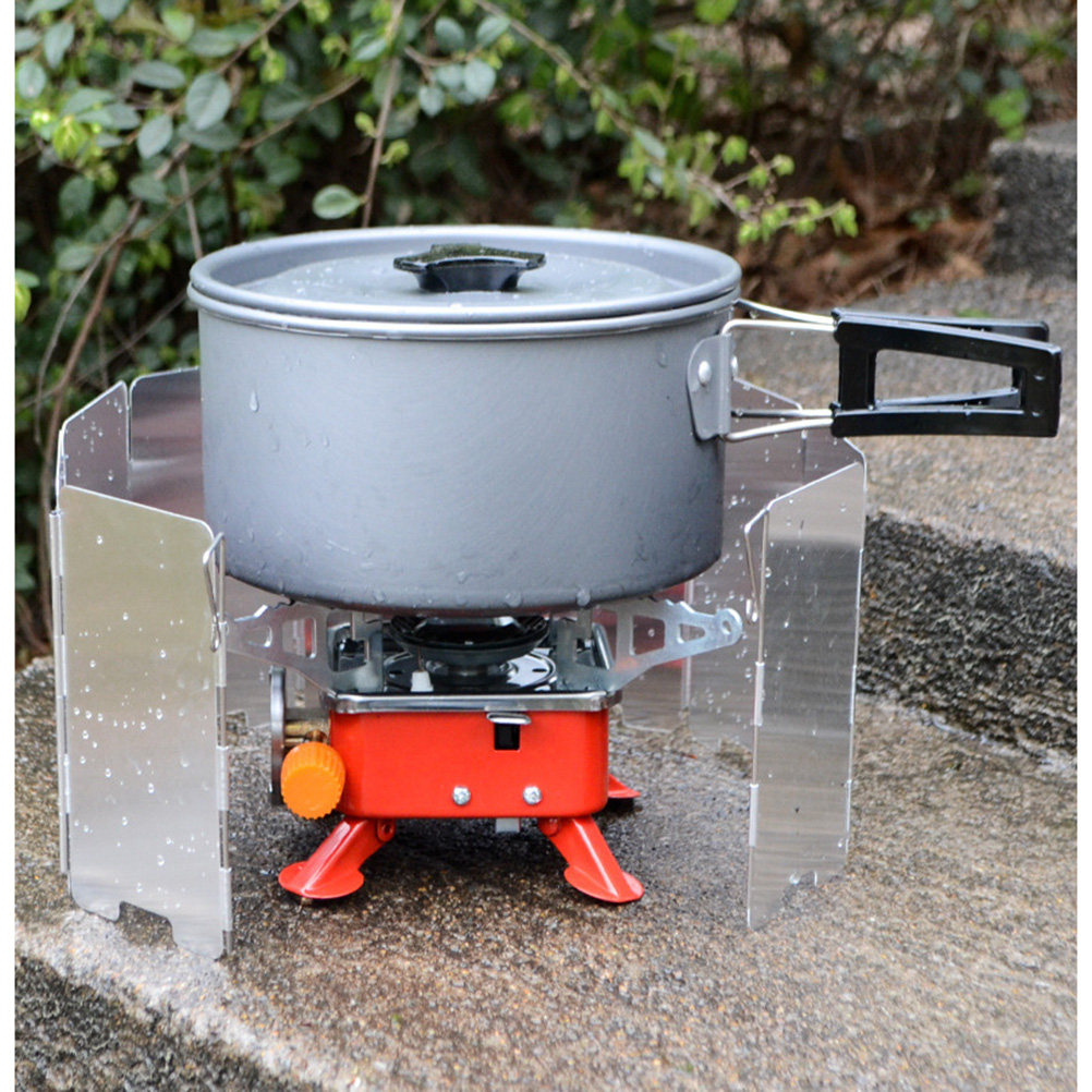 9단 접이식 알루미늄 합금 연료 절약형 캠핑 스토브 윈 - Camping Cooking Windscreen 리뷰 및 가격