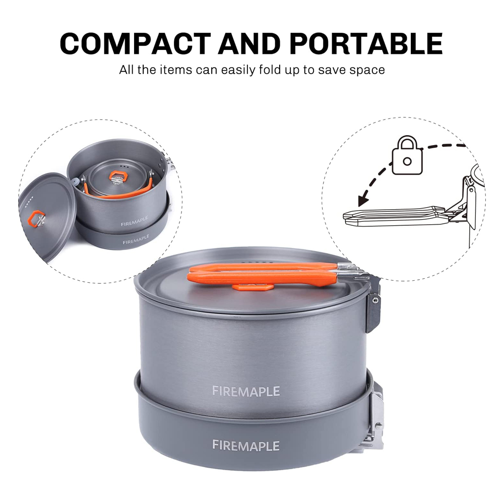 Fire Maple 캠핑 조리기구 하이킹 피크닉 열 교 - Quechua Camping Cooking Set 리뷰 및 가격