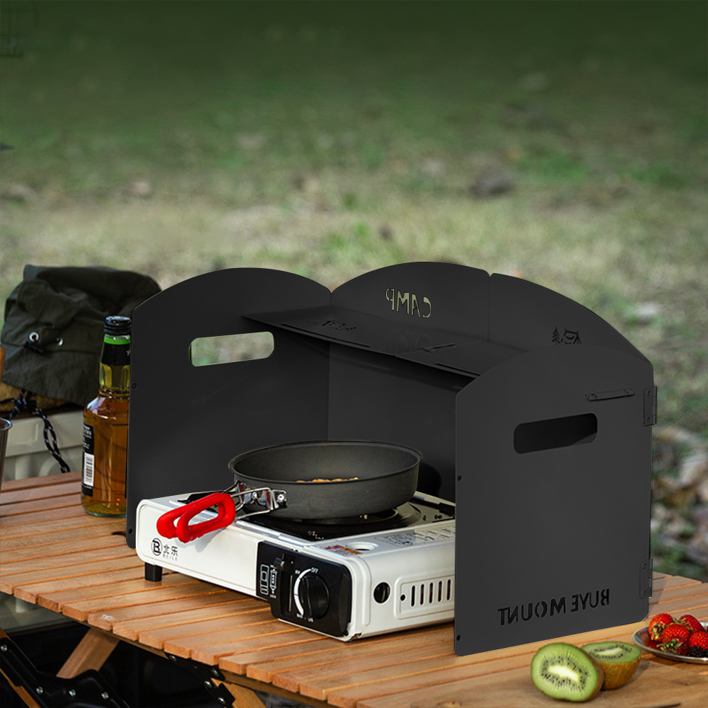 접이식 캠핑 가스 스토브 앞 유리 보관 레이어 가스 스 - Camping Cooking Windscreen 리뷰 및 가격