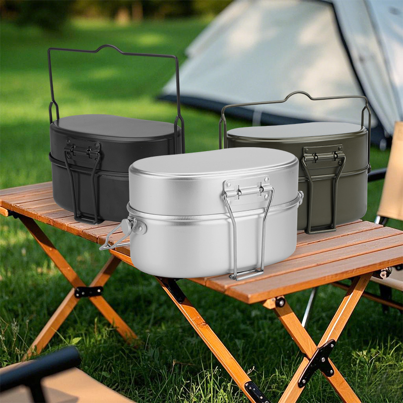 야외 캠핑메스킷 다기능 적절한 크기 알루미늄 합금 휴대 - Camping Cooking Kit Box 리뷰 및 가격