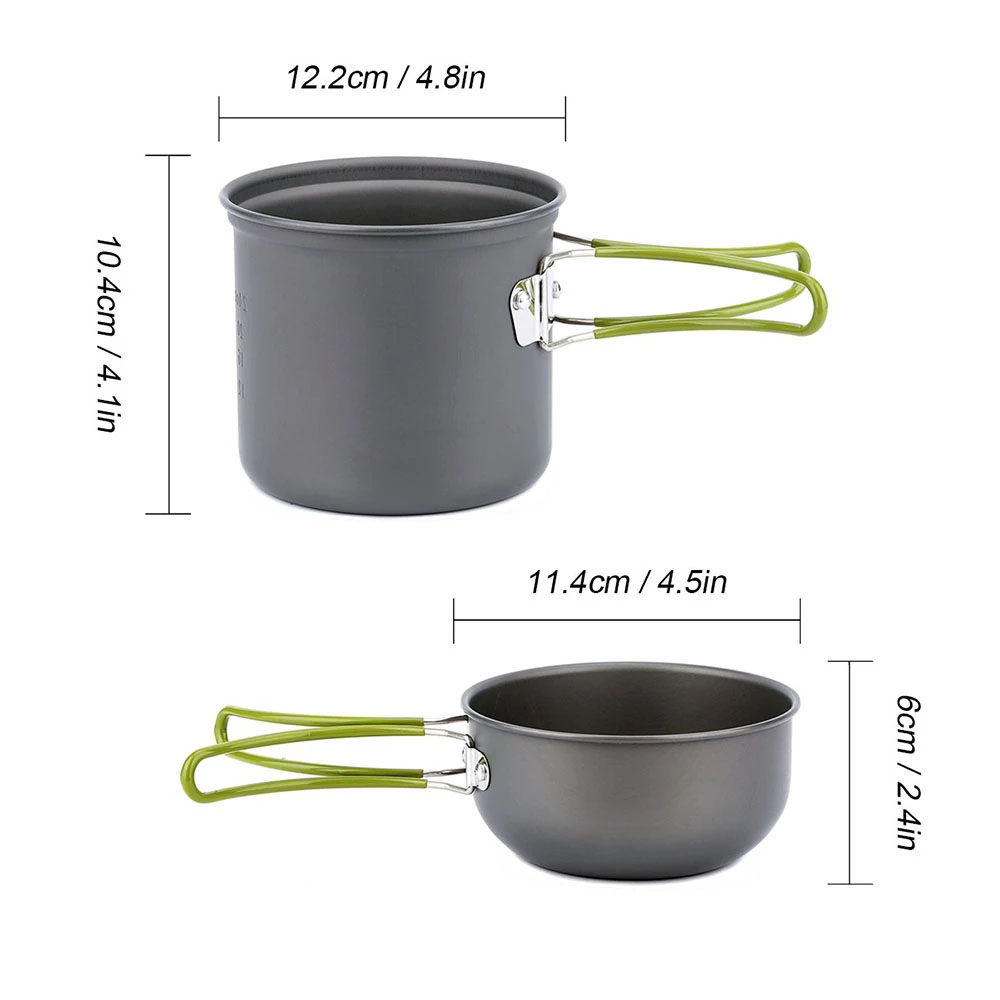 스토브가있는 캠핑 조리기구 키트 야외 요리 세트 야외  - Camping Cooking Kit 리뷰 및 가격