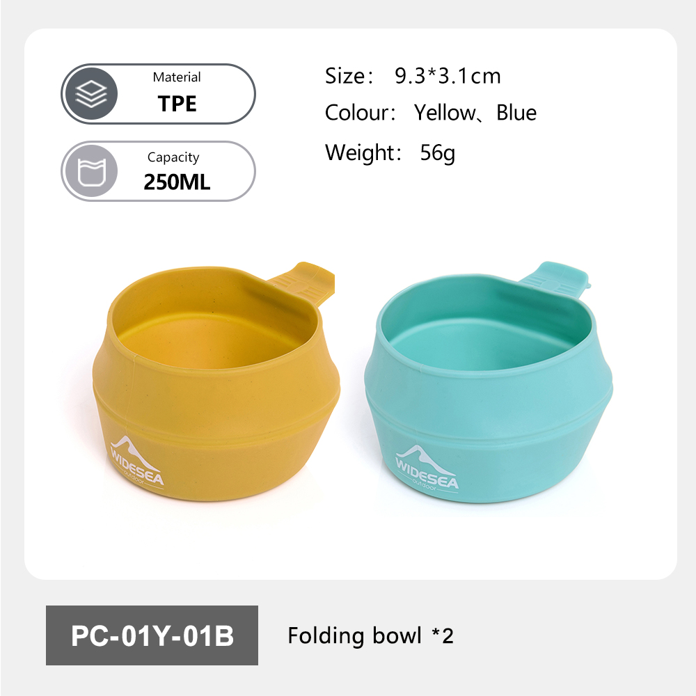 Widesea 캠핑 250ml 소프트 접이식 컵 식기  - Camp Cutting Board 리뷰 및 가격