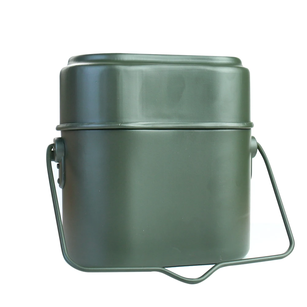 휴대용 합금 냄비와 그릇 도시락 세트 가볍고 내구성 있 - Camping Cooking Kitchen Set 리뷰 및 가격