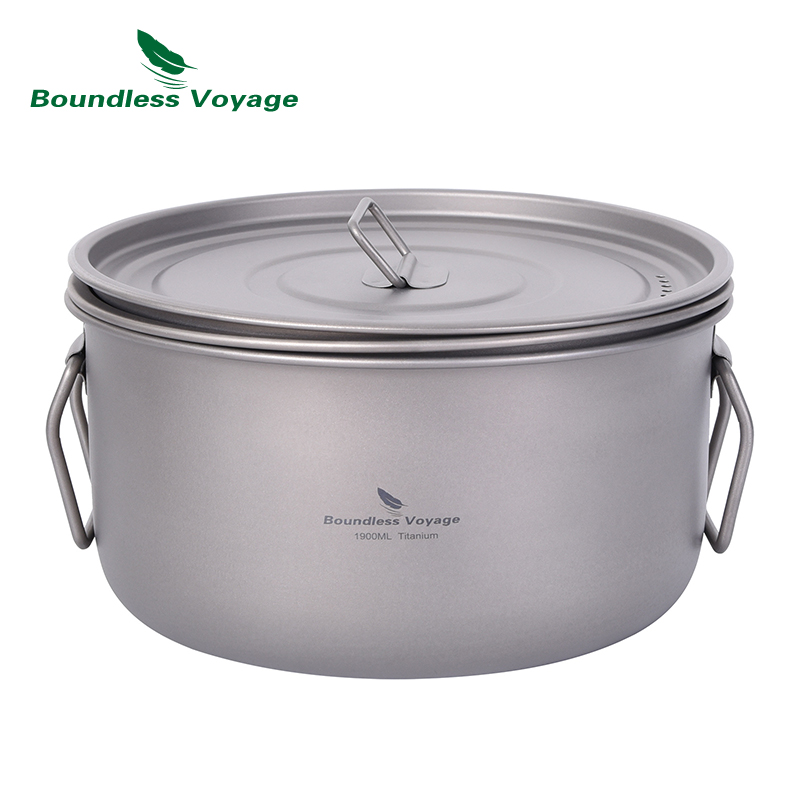 무한 항해 캠핑 요리 냄비 다기능 티타늄 기선 수프 냄 - Camping Cooking Kitchen Set 리뷰 및 가격